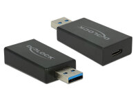 DELOCK Converter 65689 USB 3.1 Type-A Male to USB 3.1...