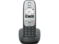 Gigaset A415 cordless analogue DECT telephone, black...