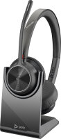 Poly BT Headset Voyager 4320 UC Stereo USB-A with Stand