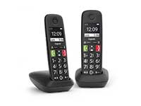 GIGASET E290 Duo black cordless analogue DECT...